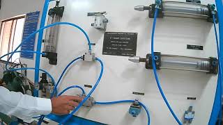 Logic control OR gate Pneumatic Circuit