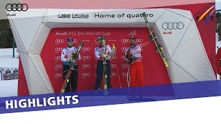 Highlights | Beat Feuz storms to win in Downhill at Lake Louise | FIS Alpine
