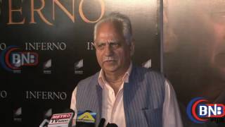 Vicky Kaushal, Ramesh Sippy At Special Screening Of Irrfan Khan's Hollywood Movie 'INFERNO'