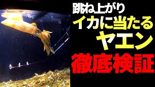 【釣れるヤエンのカラクリ】アオリイカが一番釣れたあのヤエン、検証してみた