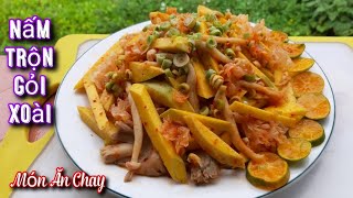 Cách Làm GỎI XOÀI CHAY Chua Ngọt Giòn Ngon/Món Chay Ngon/Bà Mẹ Quê