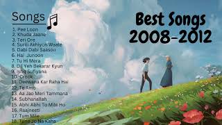 Best Bollywood song collection of 2008 to 2012 |Best Romantic hindi  song collection super hit song