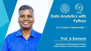 Lec 2, Python Fundamentals -I