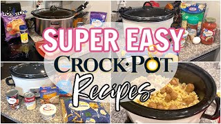 WHAT'S FOR DINNER? | CROCKPOT RECIPES | SLOW COOKER RECIPES | DUMP AND GO MEALS 🥘