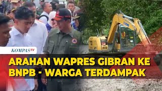 Arahan Wapres Gibran ke BNPB hingga Warga Terdampak, Terkait Bencana Sukabumi