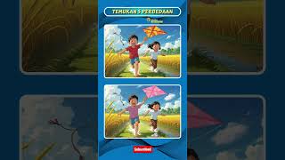 Temukan 5 Perbedaan 👬 #siapabisatebak #puzzle #kuistebakgambar #kuisasik #kuisasahotak #funny