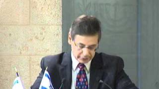 Press Conference: Deputy FM Ayalon \u0026 NGO Monitor 9Dec10