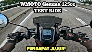 WMOTO Gemma 125cc 2023 Malaysia | TEST RIDE | PENDAPAT JUJUR