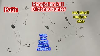 Rangkaian kail glosor paling efektif di danau sunter, #mancing #danausunter #aguspakkail