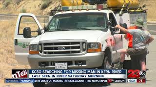Search for missing man continues
