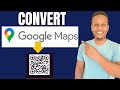 How To Convert Google Map Link To QR Code