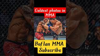 coldest photos in MMA.  #mma #short #viral #boflan MMA