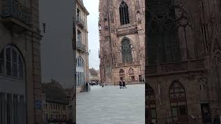 ชี้จุดห้องน้ำสะอาด ให้มหาวิหาร Nôtre Dame de Strasbourg ประเทศฝรั่งเศส #เที่ยวฝรั่งเศส #strasbourg