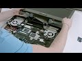 asus republic of gamers g752 disassemble and inside look timelapse