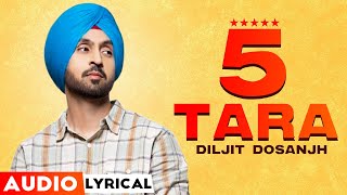5 Taara (Audio Lyrical) | Diljit Dosanjh | Latest Punjabi Songs 2020 | Speed Records