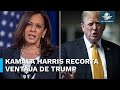 Kamala Harris iguala a Trump en encuestas de estados clave