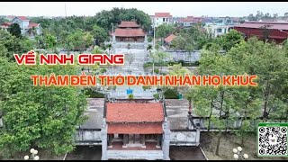 Về Ninh Giang thăm đền thờ danh nhân họ Khúc