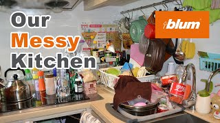 Say goodbye to our messy kitchen! | Blum