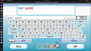 Bad Apple!! but on the Wii Web Browser (with ReviveMii)