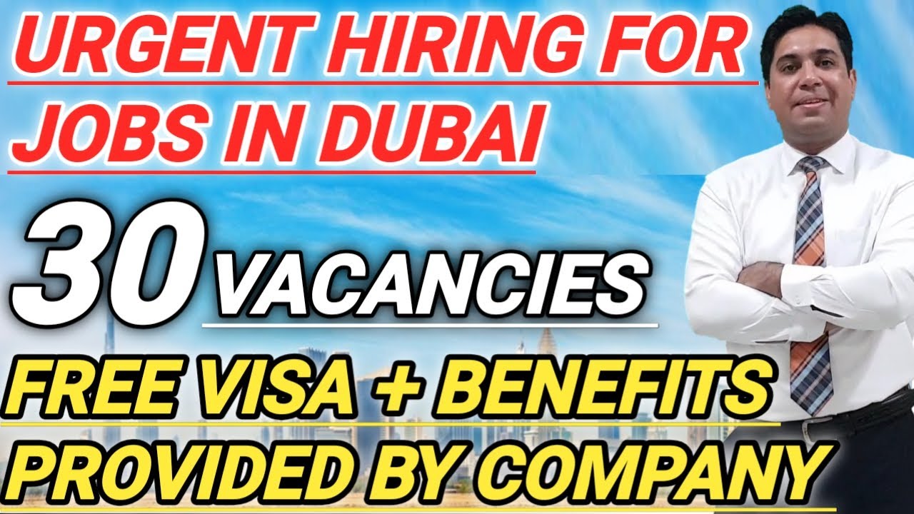 Urgent Hiring For Dubai Jobs 2022 - YouTube