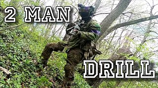 Basic 2 Man React to Contact Drills