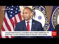 hakeem jeffries asked will democrats come to mccarthy s rescue if there is a motion to vacate