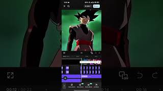 black goku🖤 | edit tutorial funk abnormal #funk #capcut #tutorial #anime #capcutanime #edit
