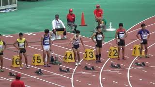 2019愛知県高校新人戦 男子100m【準決・決勝】