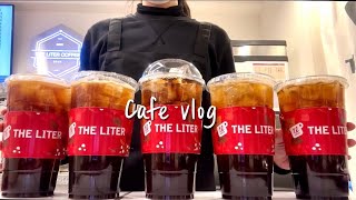 (Eng)🤎🥤Drinks fill the screen🥤🤎 / cafe vlog / asmr