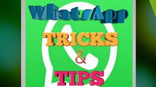 Judu's பயனுள்ள வாட்ஸப் Tricks and Tips.. Useful \u0026 latest  WhatsApp Tricks and Tips..