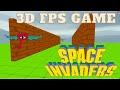 Space Invaders – a 3D FPS (First-Person Shooter) Game in Python with Ursina Engine
