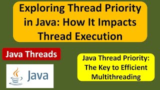 Exploring Thread Priority in Java: How It Impacts Thread Execution | Default priority | Java Threads