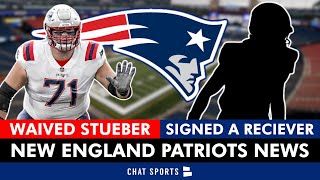 MAJOR NEWS: Patriots SIGN A Receiver After Waving Andrew Stueber + Source REVEAL