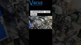 Vacuz 16 Spindles Automatic Transformer Coil Winding Taping Soldering Wire Forming Machine Line