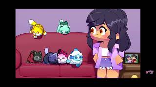 Aphmau taking picture 📷📸 at Meemeows 🐣🐥