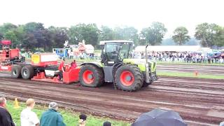 Claas Xerion trekkertrek Tubbergen 2010, eerste trek