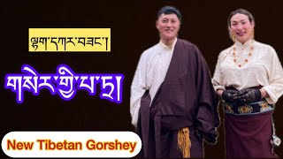 New Tibetan Gorshey2025 ༼ གསེར་གྱི་པ་ཏྲ།༽ལྷག་དཀར་བཟང་། སྒོར་གཞས་གསར་པ།#newtibetangorshey