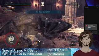 MHW Iceborne PC - Special Arena: MR Barroth (2'53\