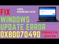 Fix Windows Update Error 0x80070490