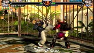 VF5R L.A. Akira (SH) vs Itabashi Zangief (SH)