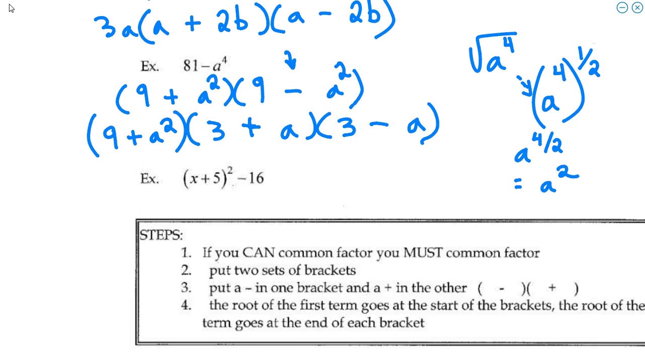 Math 10c Unit 4 Lesson 8 Youtube