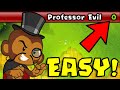 Easily Beat the NEW Professor Evil Challenge... (Bloons TD Battles)