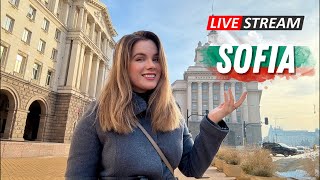 LIVE From My New Home 😉 Walking Tour of Sofia, Bulgaria