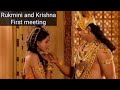 Rukmini and Krishna - First meeting _ Mahabharata _ mesmerizing feelings