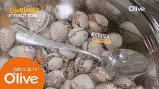 What Shall We Eat Today? 숟가락 조개 해감 꿀팁! 160222 EP.129