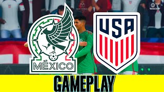 México vs Estados Unidos (USA) - Amistoso Internacional | FC 25 Gameplay | Daily Football Games