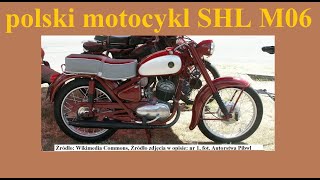 polski motocykl SHL M06 - opis i historia