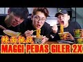 MAGGI PEDAS GILER 2X 辣面挑战! ! !真的辣到全身麻痹了! ! !