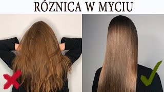 WŁOSY JAK Z SALONU 😍 PIELĘGNACJA WŁÓSÓW W DOMU, PROSTE WŁOSY BEZ PROSTOWNICY