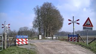 Spoorwegovergang Almen // Dutch railroad crossing